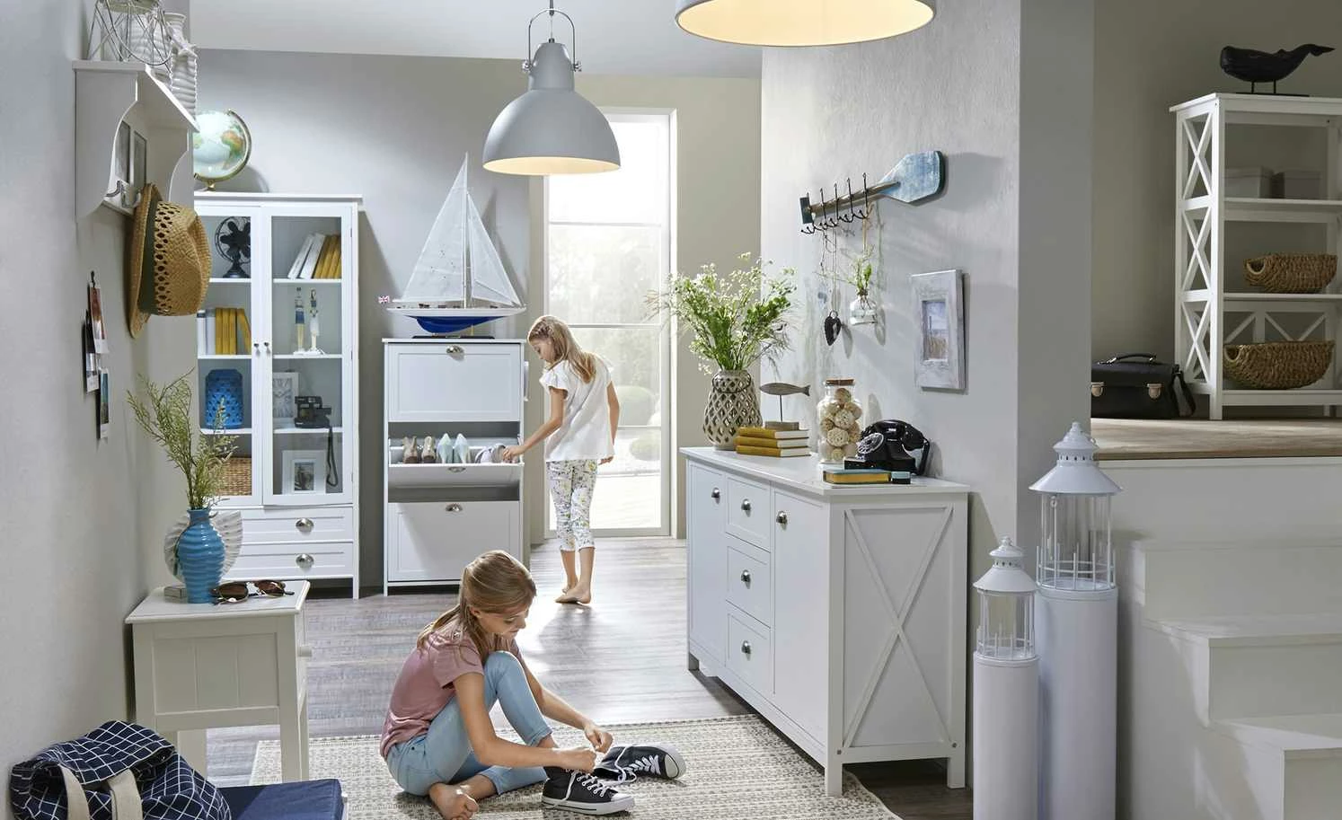 Truhenbank Gavardo | Weiß 1 Truhenbank Gavardo | Weiß