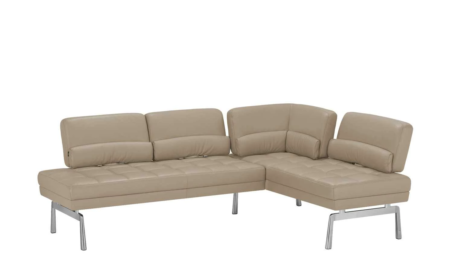 JOOP! Leder-Eckbank mit Sitztiefenverstellung Loft | Earth (Hellbraun) 3 JOOP! Leder-Eckbank mit Sitztiefenverstellung Loft | Earth (Hellbraun) – Bild 3