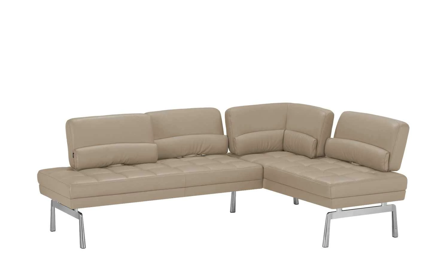 JOOP! Leder-Eckbank mit Sitztiefenverstellung Loft | Earth (Hellbraun) 4 JOOP! Leder-Eckbank mit Sitztiefenverstellung Loft | Earth (Hellbraun) – Bild 4