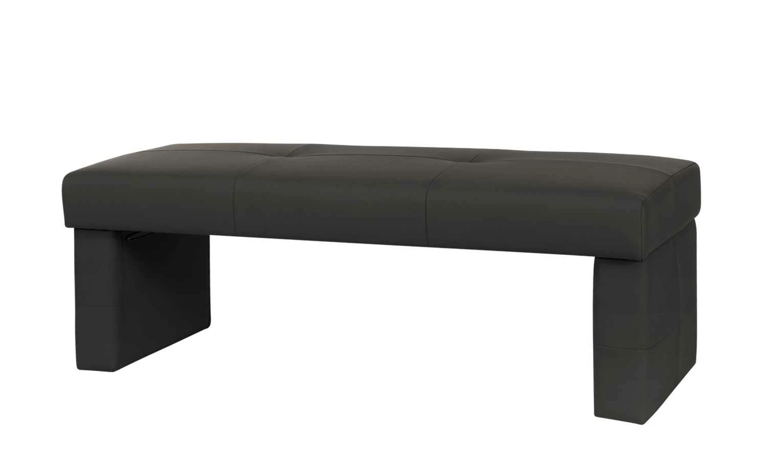 Woodford Kunstleder-Bank Seta | Braun 130|cm ohne Rücken 1 Woodford Kunstleder-Bank Seta | Braun 130|cm ohne Rücken