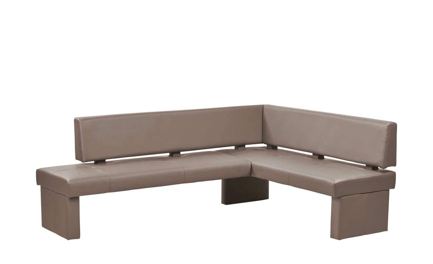 Woodford Kunstleder-Eckbank Seta | Schlamm rechts 192 cm 1 Woodford Kunstleder-Eckbank Seta | Schlamm rechts 192 cm