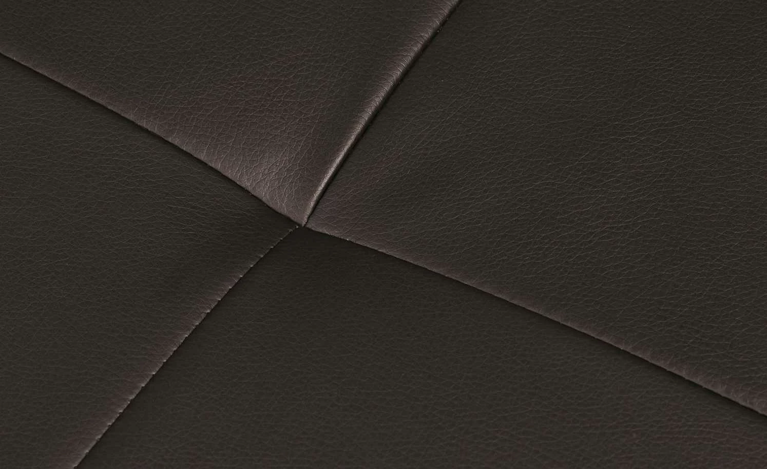 Woodford Kunstleder-Eckbank Seta | Braun rechts 167 cm 2 Woodford Kunstleder-Eckbank Seta | Braun rechts 167 cm – Bild 2