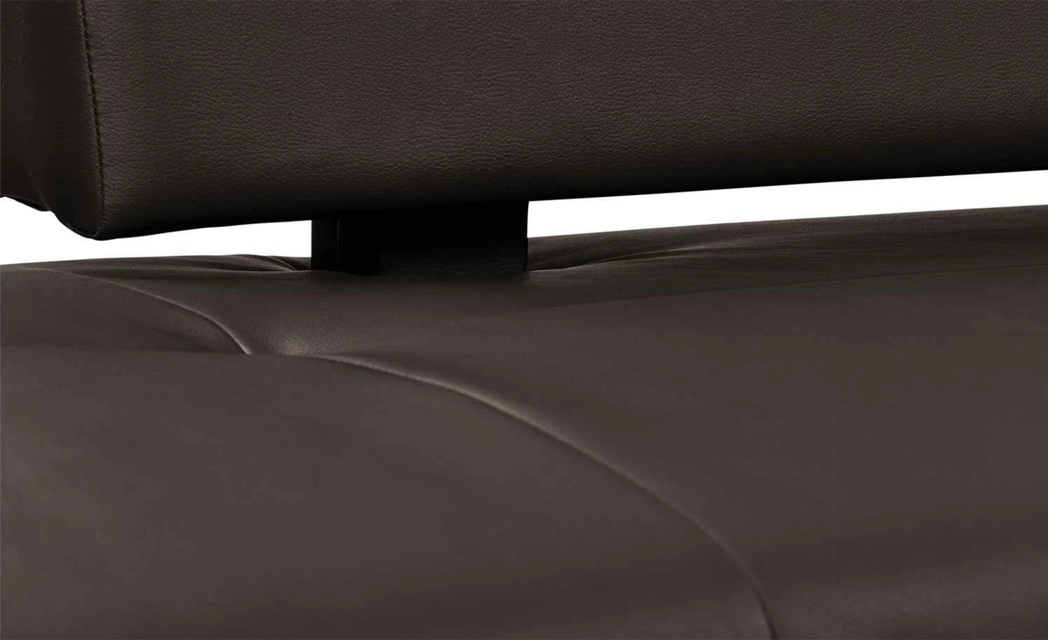 Woodford Kunstleder-Eckbank Seta | Braun rechts 167 cm 3 Woodford Kunstleder-Eckbank Seta | Braun rechts 167 cm – Bild 3