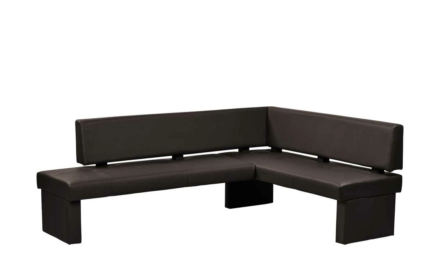 Woodford Kunstleder-Eckbank Seta | Braun rechts 167 cm 1 Woodford Kunstleder-Eckbank Seta | Braun rechts 167 cm