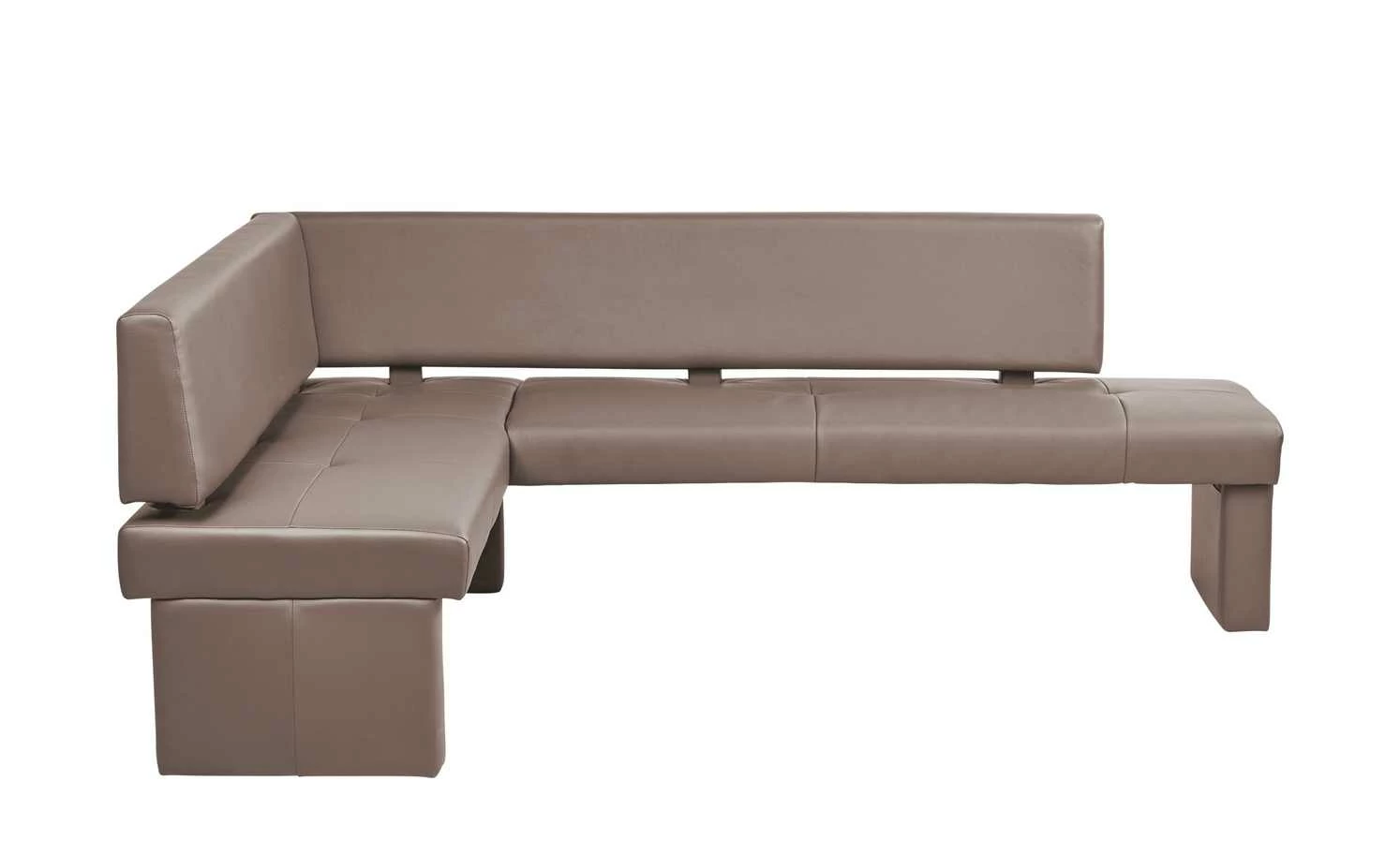 Woodford Kunstleder-Eckbank Seta | Schlamm links 167 cm 5 Woodford Kunstleder-Eckbank Seta | Schlamm links 167 cm – Bild 5