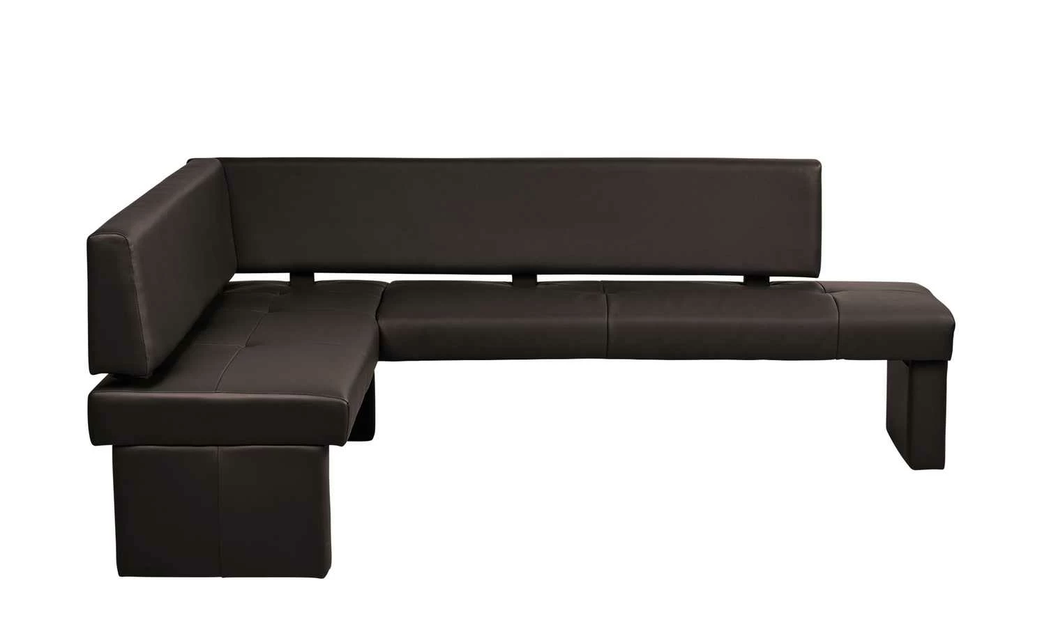 Woodford Kunstleder-Eckbank Seta | Braun links 167 cm 5 Woodford Kunstleder-Eckbank Seta | Braun links 167 cm – Bild 5