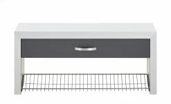 Wohnwert Garderobenbank Intro | Grau / Weiß 11 Wohnwert Garderobenbank Intro | Grau / Weiß -Bänke Verkaufsladen 11362982 4 201902112154