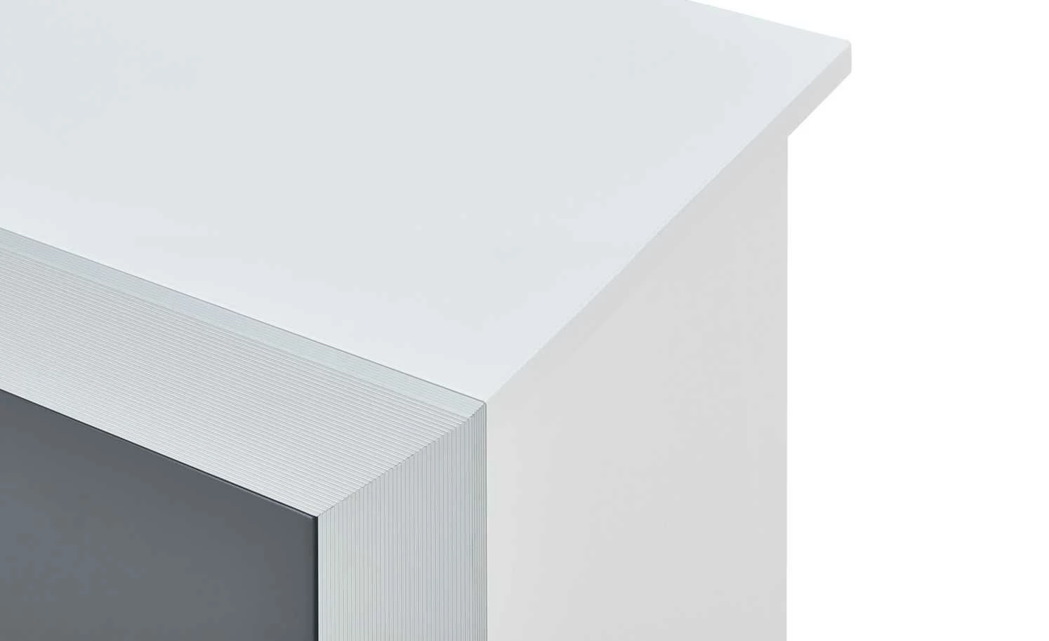 Wohnwert Garderobenbank Intro | Grau / Weiß 5 Wohnwert Garderobenbank Intro | Grau / Weiß – Bild 5