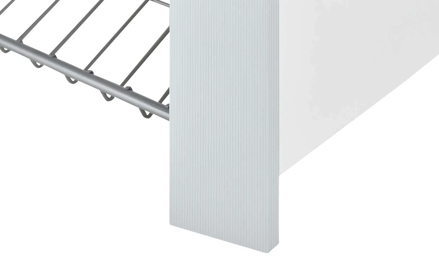 Wohnwert Garderobenbank Intro | Grau / Weiß 6 Wohnwert Garderobenbank Intro | Grau / Weiß – Bild 6