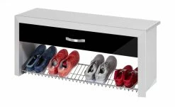 Wohnwert Schuhbank Intro | Schwarz / Weiß -Bänke Verkaufsladen 11363738 7 202103301234