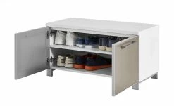 Garderobenbank Duna | Weiß / Taupe 12 Garderobenbank Duna | Weiß / Taupe -Bänke Verkaufsladen 11364786 5 201901221138