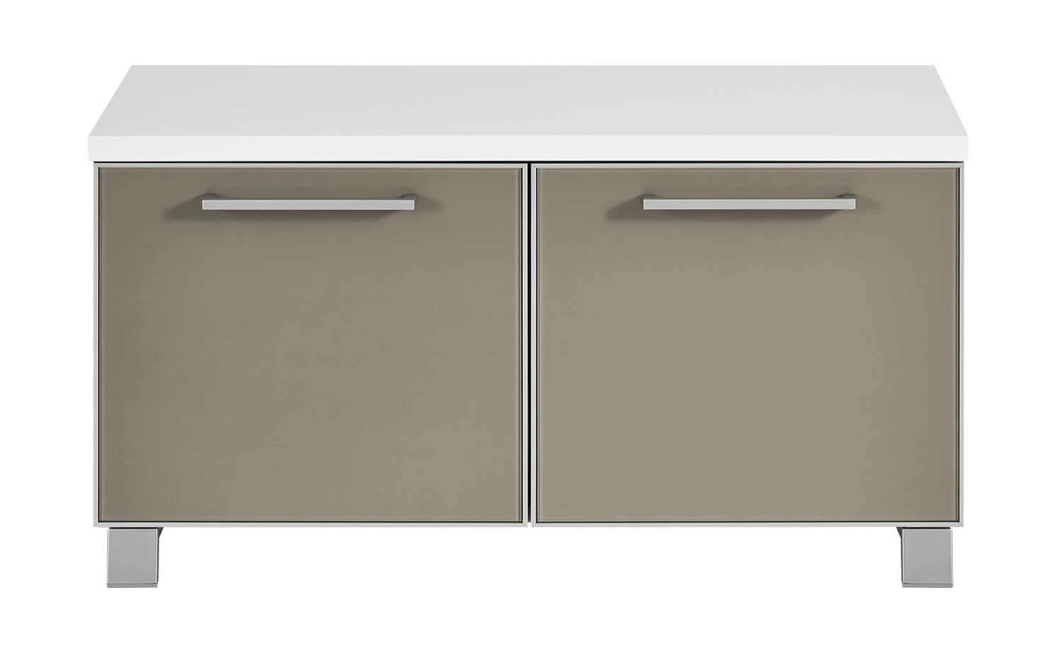 Garderobenbank Duna | Weiß / Taupe 7 Garderobenbank Duna | Weiß / Taupe – Bild 7