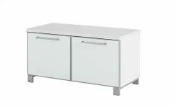 Garderobenbank Duna | Weiß