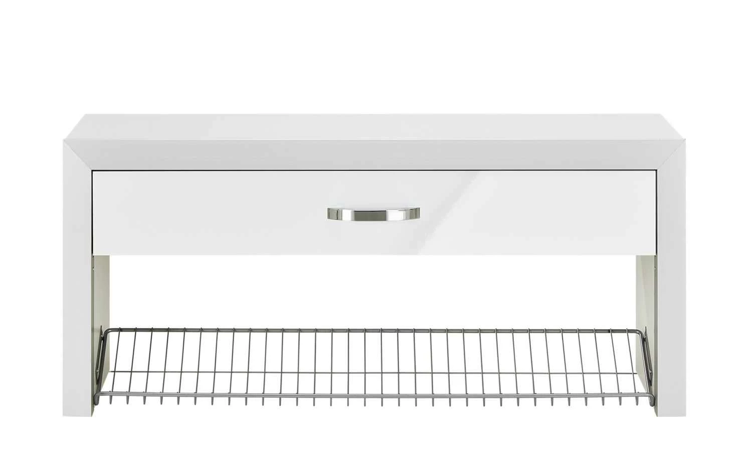 Wohnwert Garderobenbank Intro | Weiß 6 Wohnwert Garderobenbank Intro | Weiß – Bild 6
