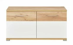 uno Garderobenbank Stripe | Weiß / Eiche Navarra (Nachbildung) -Bänke Verkaufsladen 11365942 5 201811271521