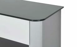 Garderobenbank Juno | Weiß / alufarbig Holzwerkstoff foliert -Bänke Verkaufsladen 11366455 7 201901221129