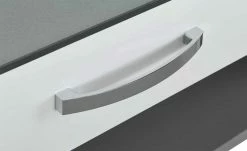 Garderobenbank Juno | Weiß / alufarbig Holzwerkstoff foliert -Bänke Verkaufsladen 11366455 8 201901221129