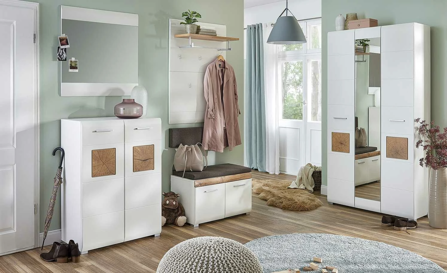 Garderobenbank Cortina 2 Garderobenbank Cortina – Bild 2