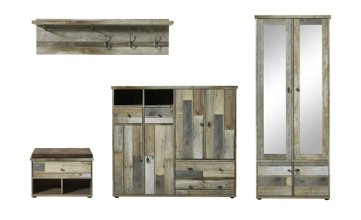 Garderobenbank Sedona 3 Garderobenbank Sedona – Bild 3