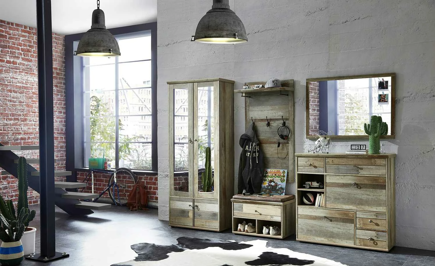 Garderobenbank Sedona 1 Garderobenbank Sedona