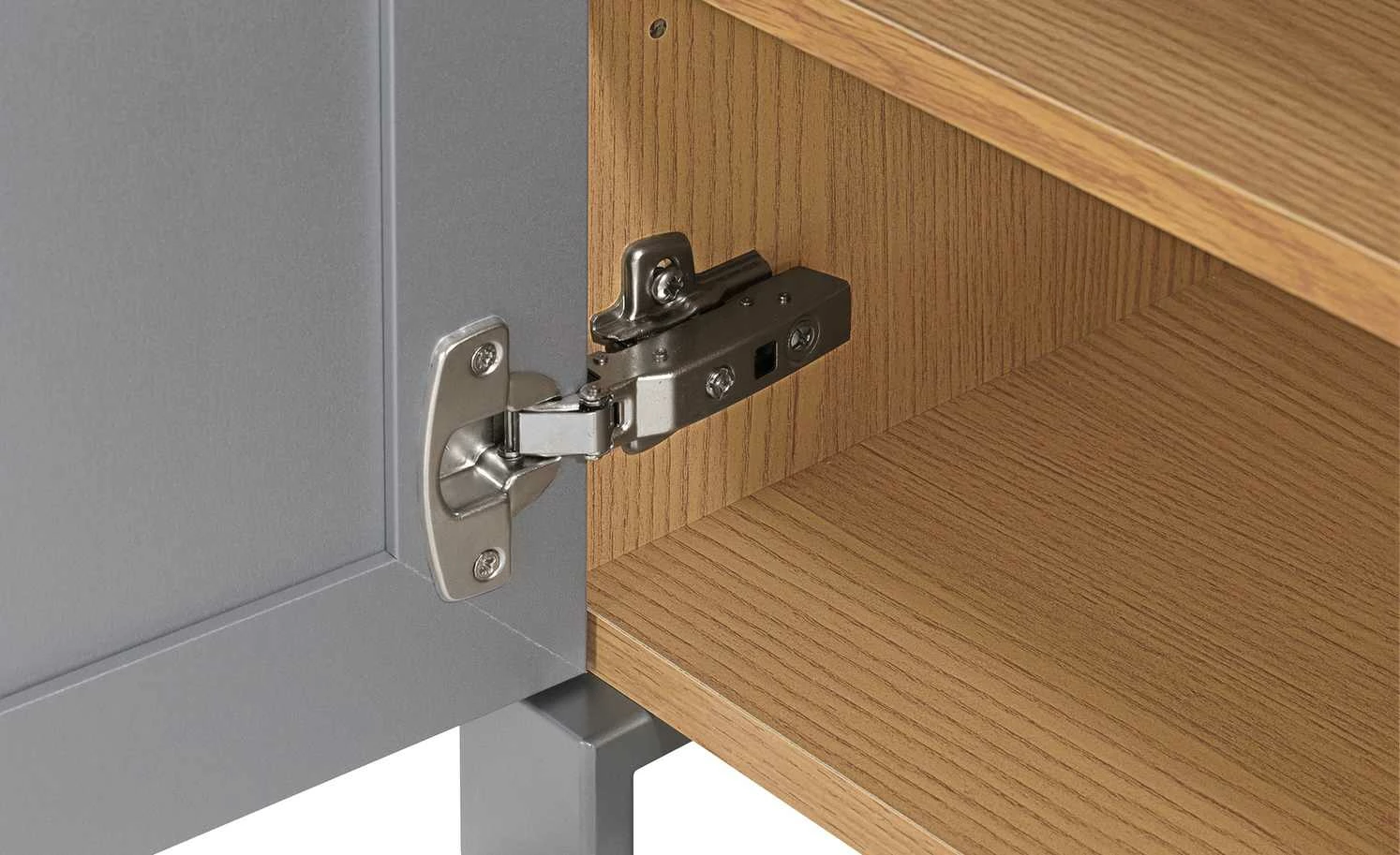 Garderobenbank Duna | Eiche Bianco / Weiß 7 Garderobenbank Duna | Eiche Bianco / Weiß – Bild 7