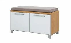 Garderobenbank Duna | Eiche Bianco / Weiß 22 Garderobenbank Duna | Eiche Bianco / Weiß -Bänke Verkaufsladen 11367874 8 201811271610