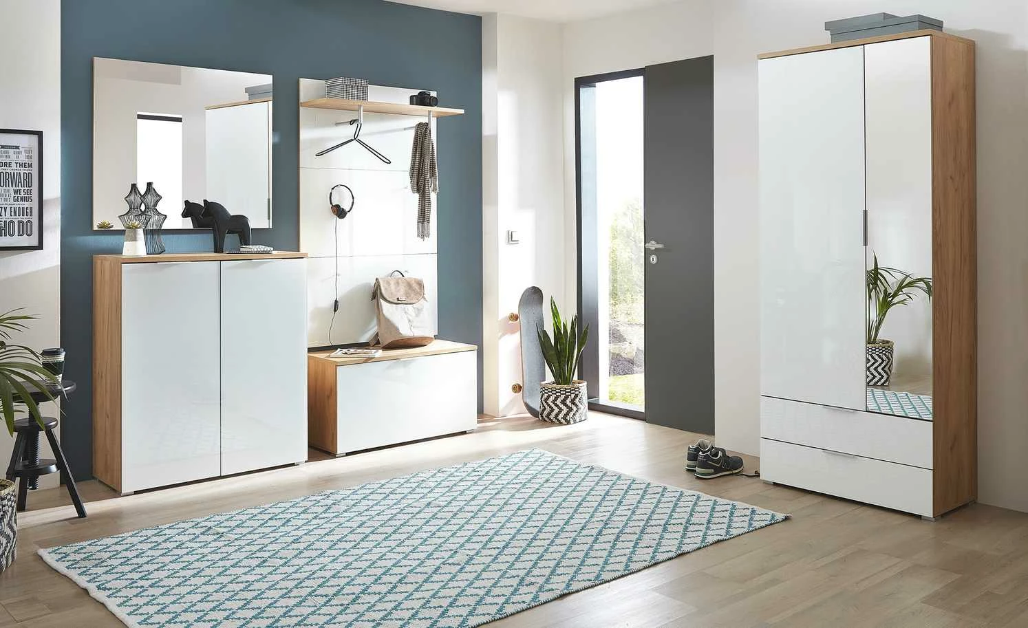 uno Garderobenbank Bent 1 uno Garderobenbank Bent