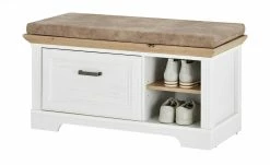 Garderobenbank mit Sitzkissen Varese | Pinie hell (Nachbildung) / Asteiche (Nachbildung) -Bänke Verkaufsladen 11369037 7 201910172249