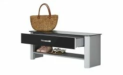 Garderobenbank Juno | Schwarz / alufarbig Holzwerkstoff mit Glas 13 Garderobenbank Juno | Schwarz / alufarbig Holzwerkstoff mit Glas -Bänke Verkaufsladen 11369296 4 201905172034