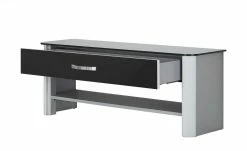 Garderobenbank Juno | Schwarz / alufarbig Holzwerkstoff mit Glas 14 Garderobenbank Juno | Schwarz / alufarbig Holzwerkstoff mit Glas -Bänke Verkaufsladen 11369296 5 201905172034