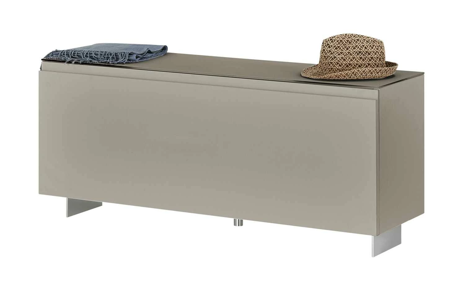 Wohnwert Garderobenbank Nicolo | 110|cm Taupe 8 Wohnwert Garderobenbank Nicolo | 110|cm Taupe – Bild 8