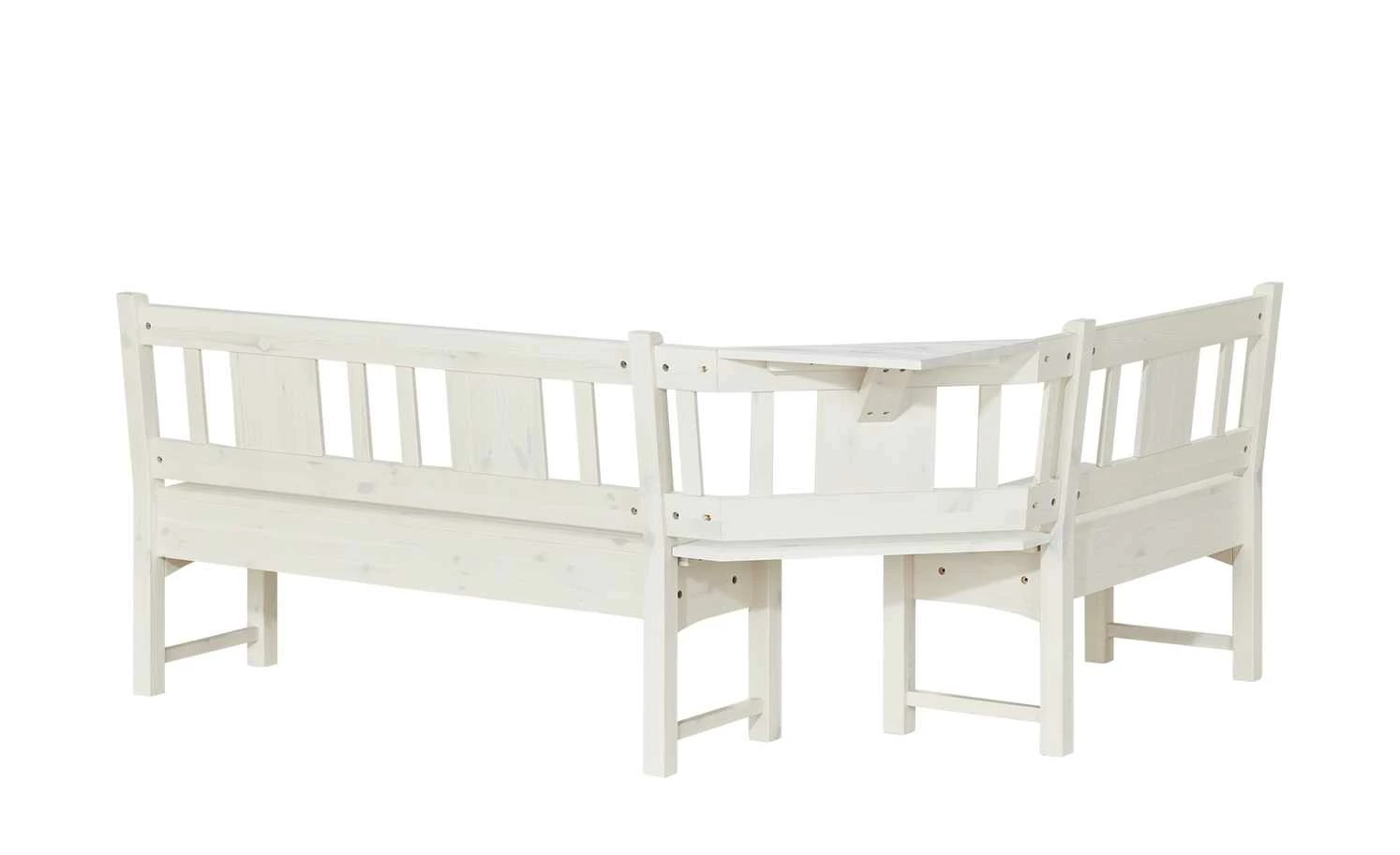 Eckbank Bornholm | Kiefer Weiß 200|cm 10 Eckbank Bornholm | Kiefer Weiß 200|cm – Bild 10