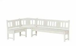 Eckbank Bornholm | Kiefer Weiß 241|cm