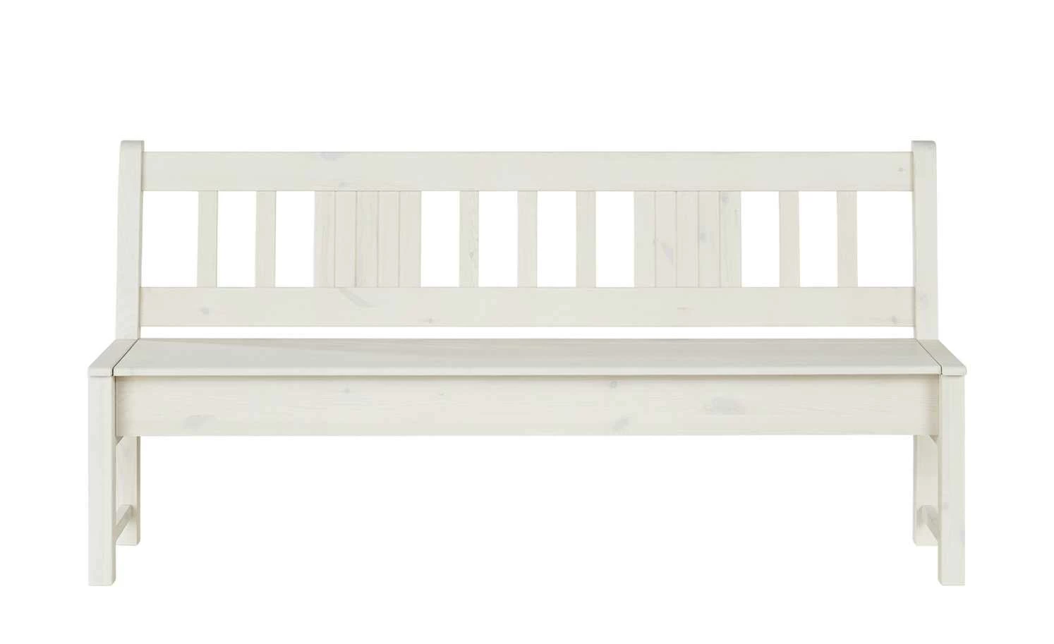 Bank Bornholm | Kiefer Weiß 180|cm 2 Bank Bornholm | Kiefer Weiß 180|cm – Bild 2