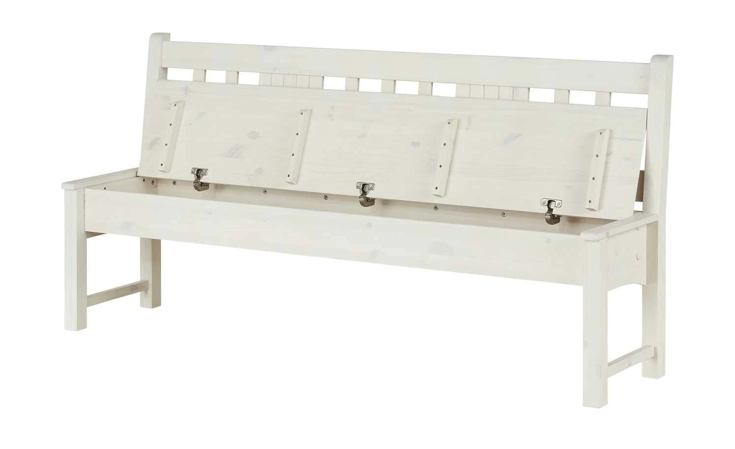 Bank Bornholm | Kiefer Weiß 180|cm 3 Bank Bornholm | Kiefer Weiß 180|cm – Bild 3