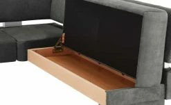 Polster-Eckbank mit Stauraum Casablanca | Anthrazit (Grau) rechts 20 Polster-Eckbank mit Stauraum Casablanca | Anthrazit (Grau) rechts -Bänke Verkaufsladen 12303901 10 202102261258