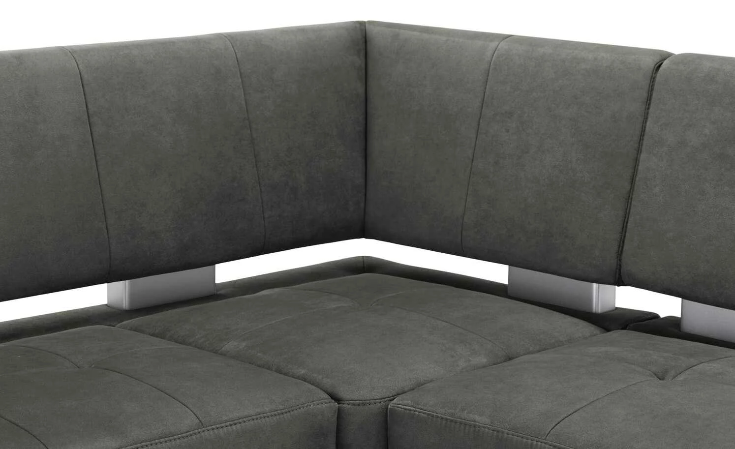 Polster-Eckbank mit Stauraum Casablanca | Anthrazit (Grau) rechts 9 Polster-Eckbank mit Stauraum Casablanca | Anthrazit (Grau) rechts – Bild 9