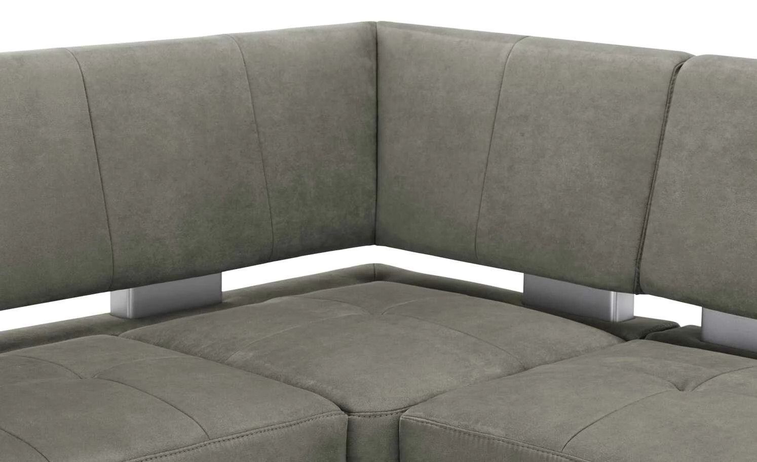 Polster-Eckbank mit Stauraum Casablanca | Lightgrey (Hellgrau) rechts 10 Polster-Eckbank mit Stauraum Casablanca | Lightgrey (Hellgrau) rechts – Bild 10