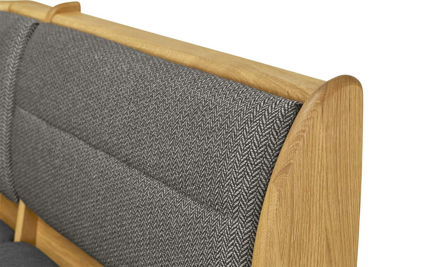 Truheneckbank massiv Multistar | links Grau 5 Truheneckbank massiv Multistar | links Grau – Bild 5