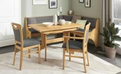 Truheneckbank massiv Multistar | links Grau