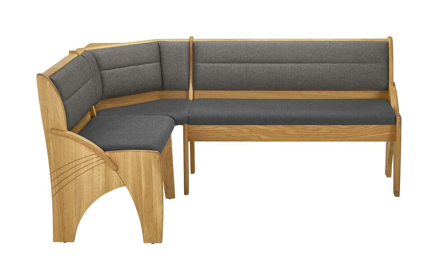 Truheneckbank massiv Multistar | rechts Grau 9 Truheneckbank massiv Multistar | rechts Grau – Bild 9