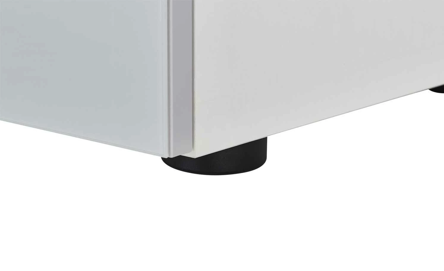 Garderobenbank Vitreo | Weiß / Seidengrau 90,2|cm 4 Garderobenbank Vitreo | Weiß / Seidengrau 90,2|cm – Bild 4