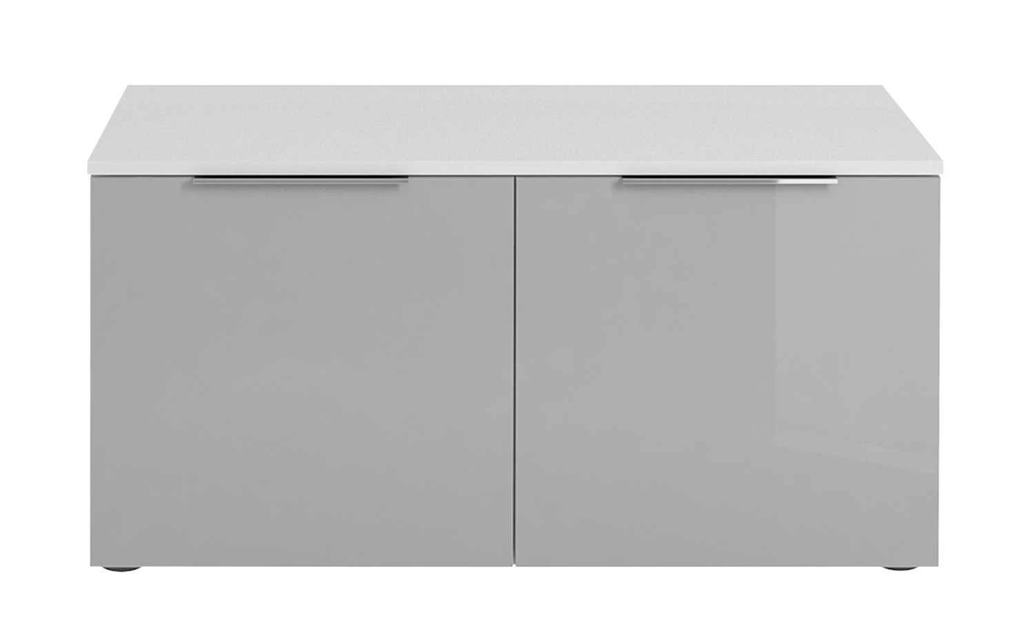 Garderobenbank Vitreo | Weiß / Seidengrau 90,2|cm 6 Garderobenbank Vitreo | Weiß / Seidengrau 90,2|cm – Bild 6