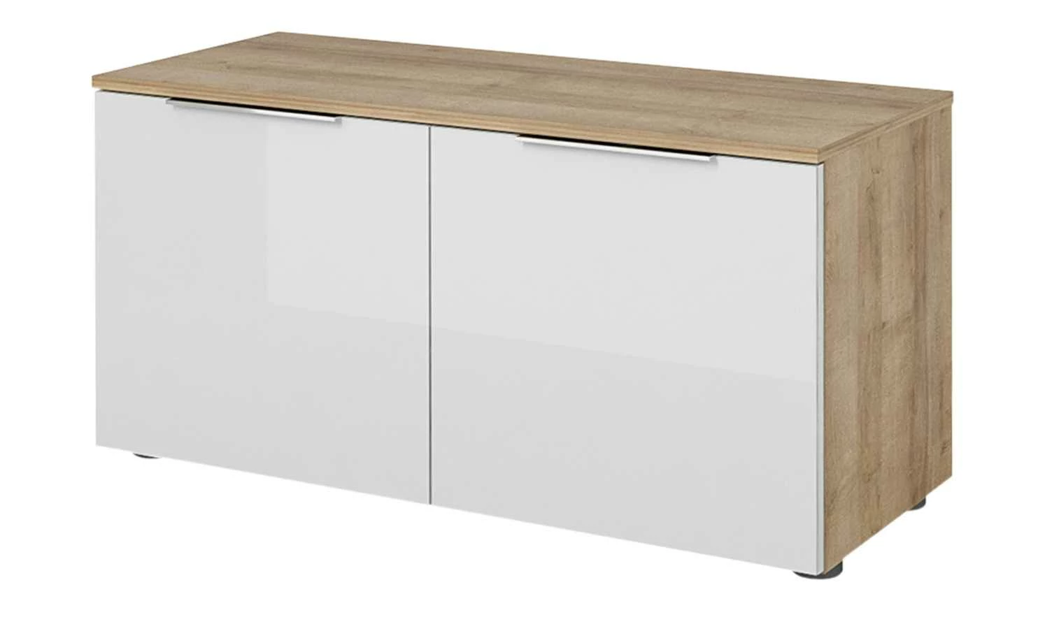 Garderobenbank Vitreo | Riviera Eiche (Nachbildung) / Weiß 90,2|cm 4 Garderobenbank Vitreo | Riviera Eiche (Nachbildung) / Weiß 90,2|cm – Bild 4