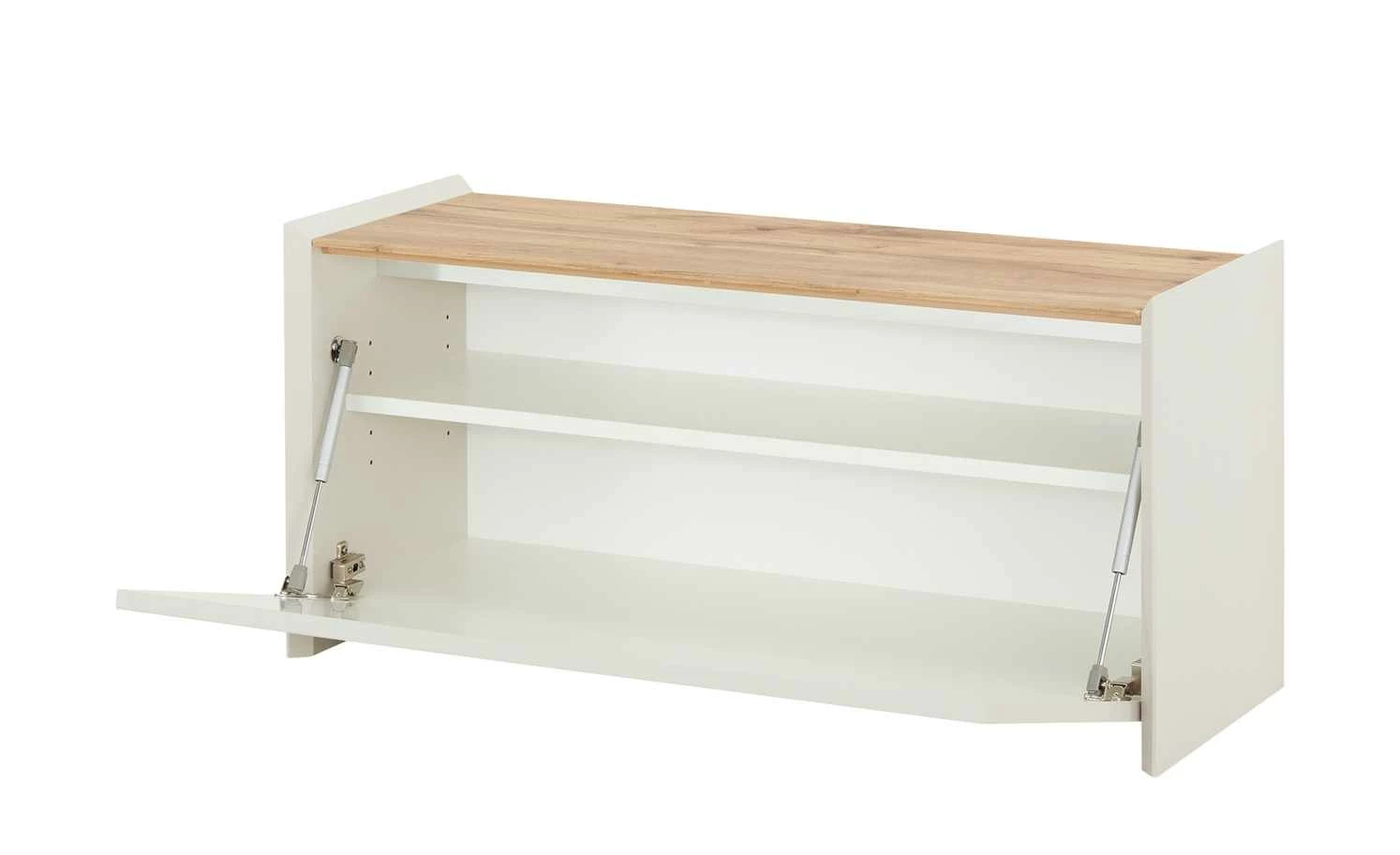 Wohnwert Garderobenbank Azzura | Sand (Creme) / Eiche (Nachbildung) 4 Wohnwert Garderobenbank Azzura | Sand (Creme) / Eiche (Nachbildung) – Bild 4