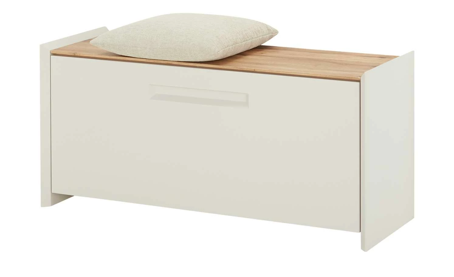 Wohnwert Garderobenbank Azzura | Sand (Creme) / Eiche (Nachbildung) 5 Wohnwert Garderobenbank Azzura | Sand (Creme) / Eiche (Nachbildung) – Bild 5