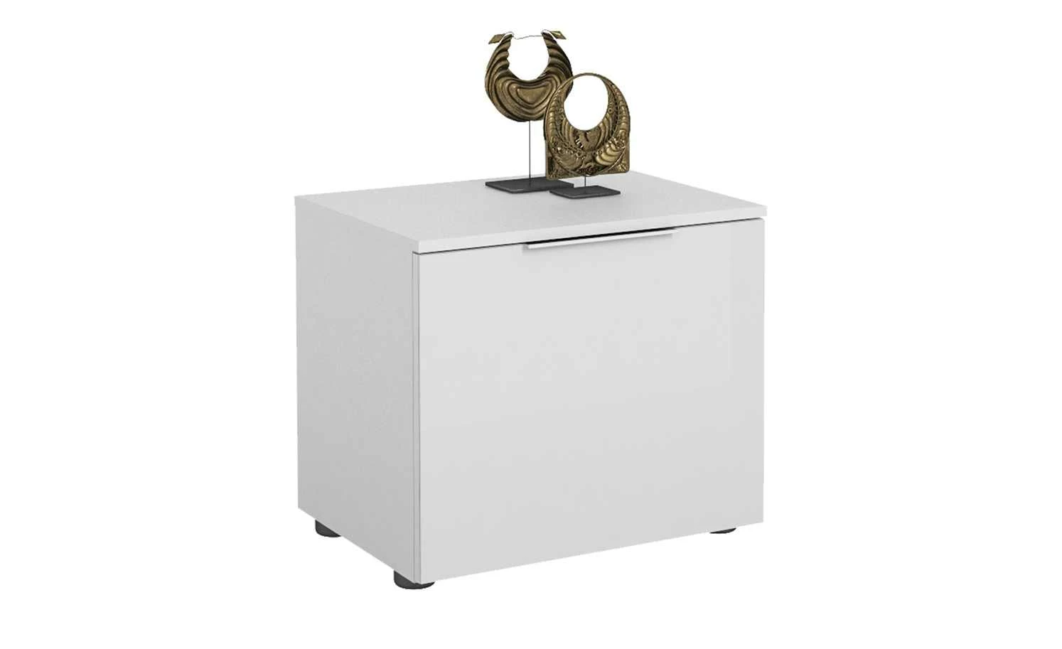 Garderobenbank Vitreo | Weiß 52,6|cm 3 Garderobenbank Vitreo | Weiß 52,6|cm – Bild 3