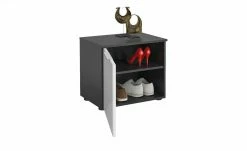 Garderobenbank Vitreo | Anthrazit / Weiß 52,6|cm -Bänke Verkaufsladen 12361163 2 201911292244