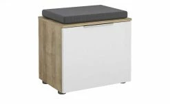 Garderobenbank Vitreo | Riviera Eiche (Nachbildung) / Weiß 52,6|cm 8 Garderobenbank Vitreo | Riviera Eiche (Nachbildung) / Weiß 52,6|cm -Bänke Verkaufsladen 12361165 4 202001212236