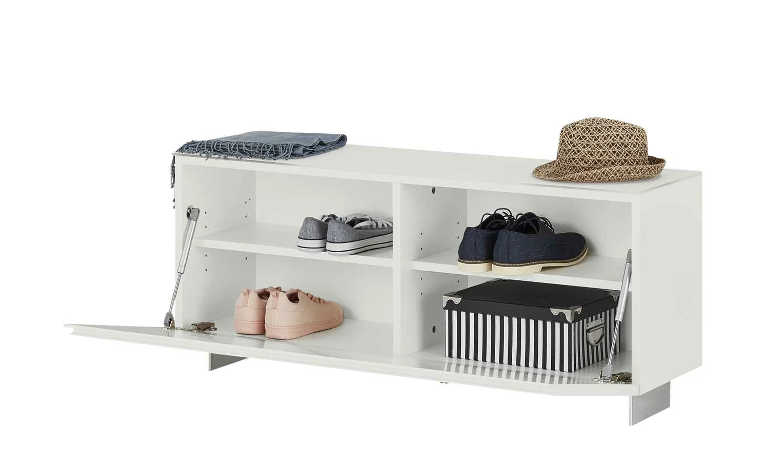 Wohnwert Garderobenbank Nicolo | 110|cm Sand 2 Wohnwert Garderobenbank Nicolo | 110|cm Sand – Bild 2